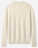 ZHILIFS men's White crew neck sweater, image 03