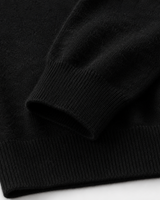 ZHILIFS men's black crew neck sweater, image 05