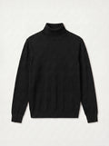 Lightweight Turtleneck Wool Sweater