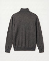 Lightweight Turtleneck Wool Sweater — Dark grey