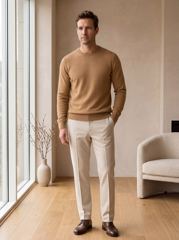 Lightweight Crew Neck Wool Sweater candidate collection image