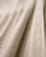 Women's Ribbed Knit Midi Dress — Beige