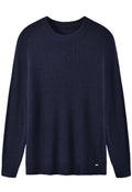 Maglione con girocollo e maniche raglan