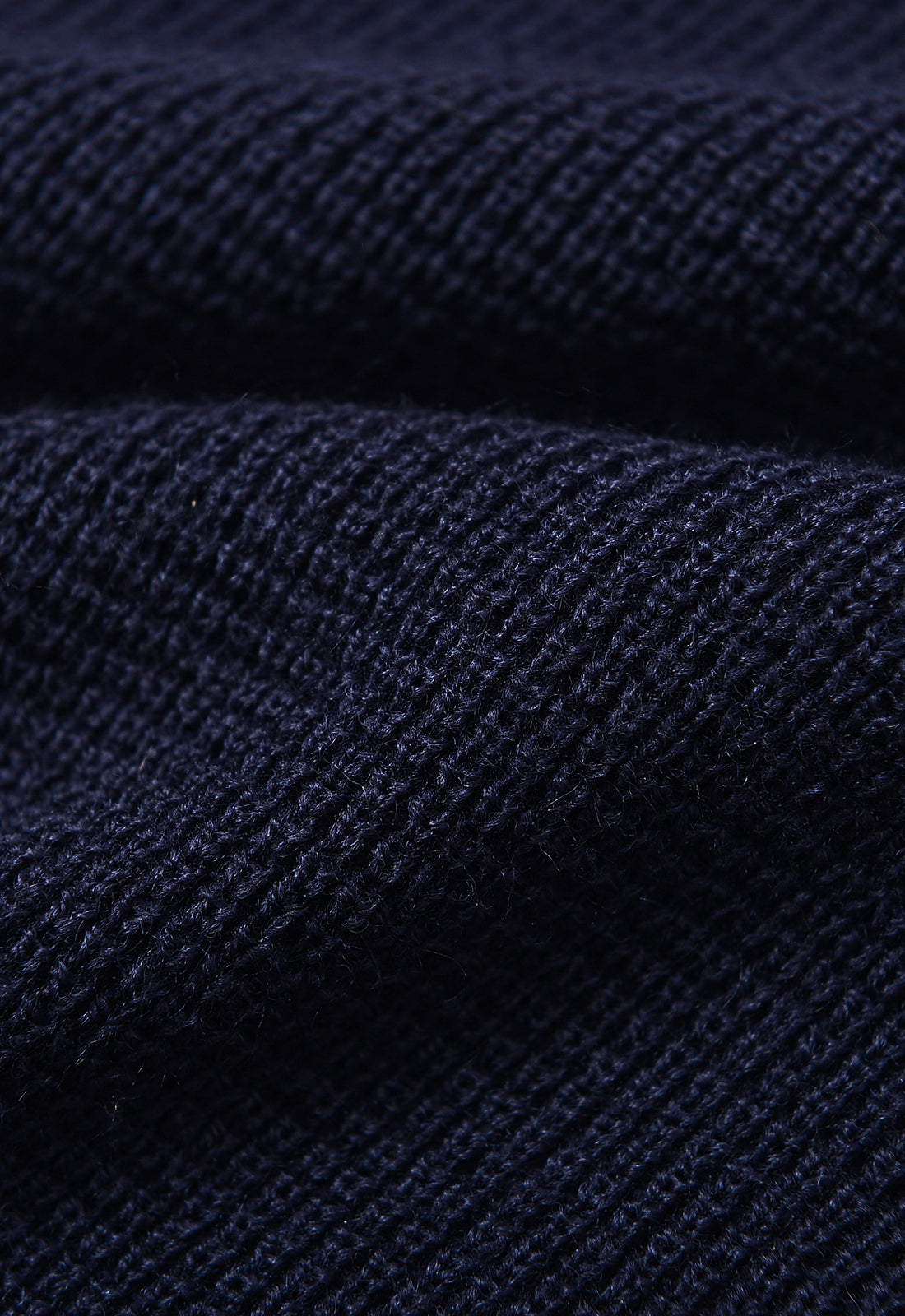 Raglan Crew Neck Sweater — Navy