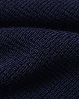Raglan Crew Neck Sweater — Navy