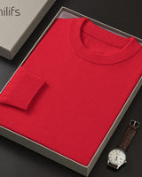ZHILIFS men's soft knit pullover sweater close-up