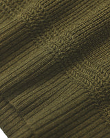 Raglan Crew Neck Sweater — Olive