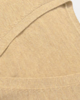 V-Neck Knit Cardigan — Yellow