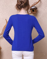 Women's V-Neck Knit Sweater