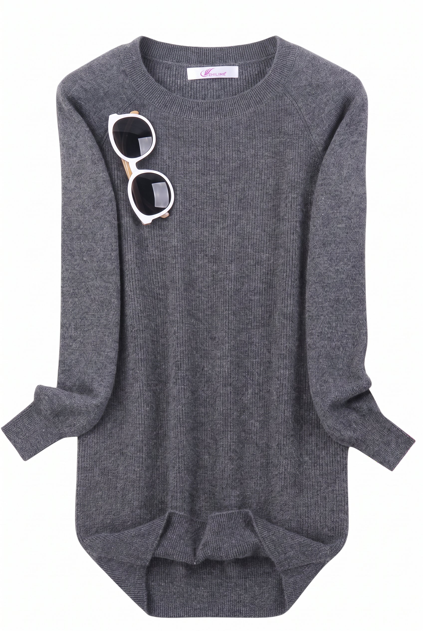 Women's Multi-Color Cashmere Sweater Dress