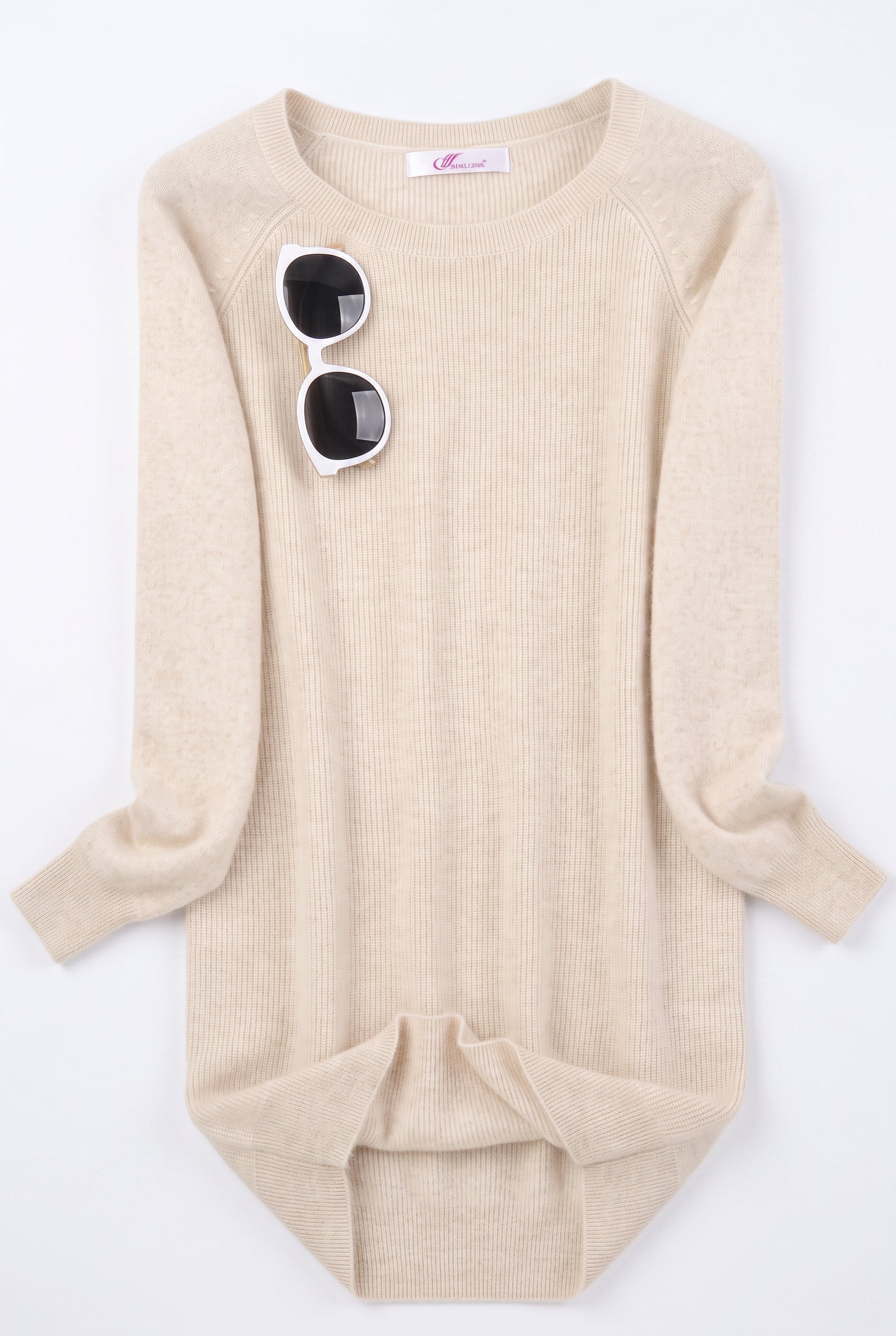Women's Multi-Color Cashmere Sweater Dress
