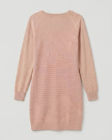 Women's Multi-Color Cashmere Sweater Dress — Beige