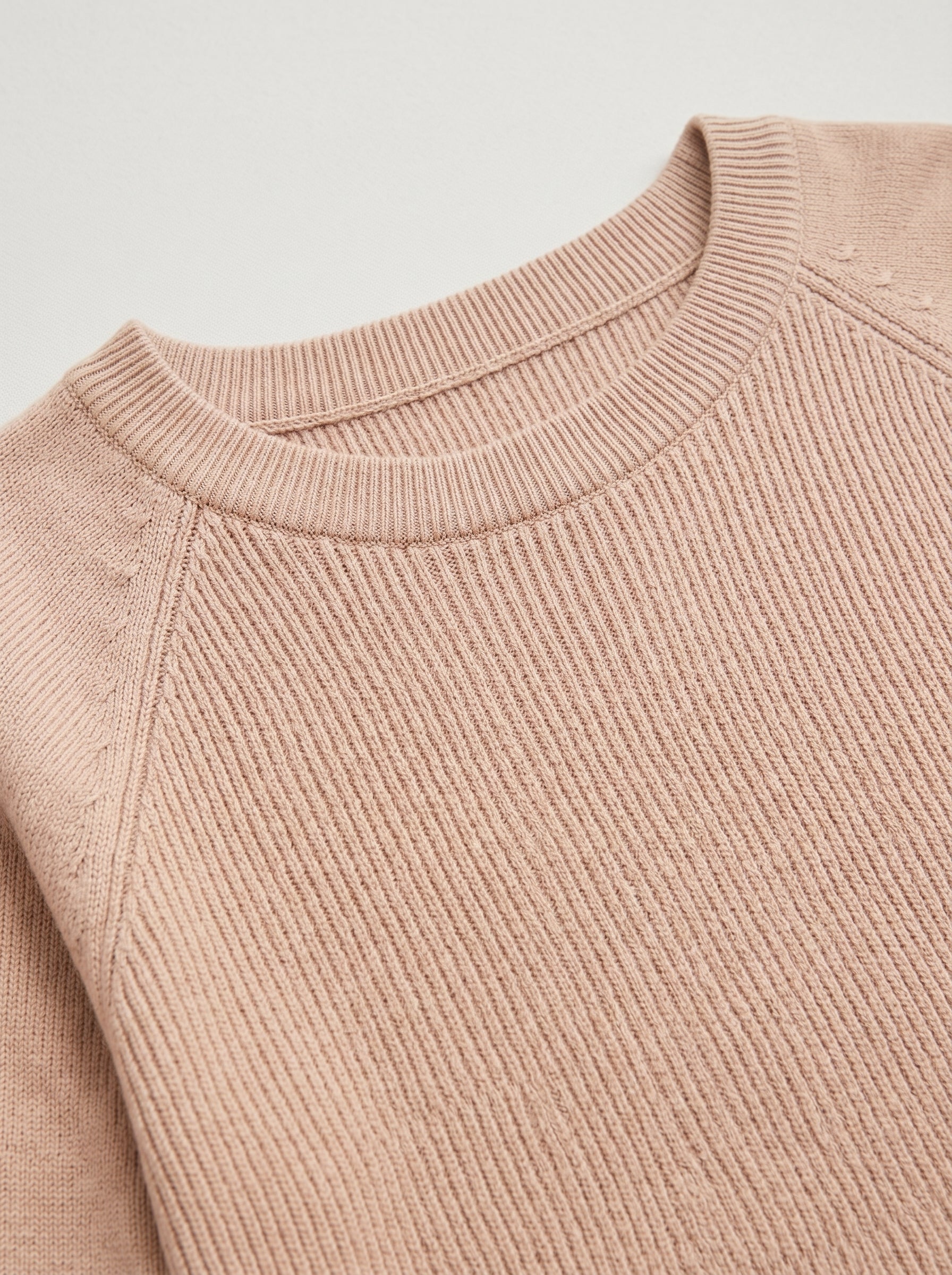 Women's Multi-Color Cashmere Sweater Dress — Beige