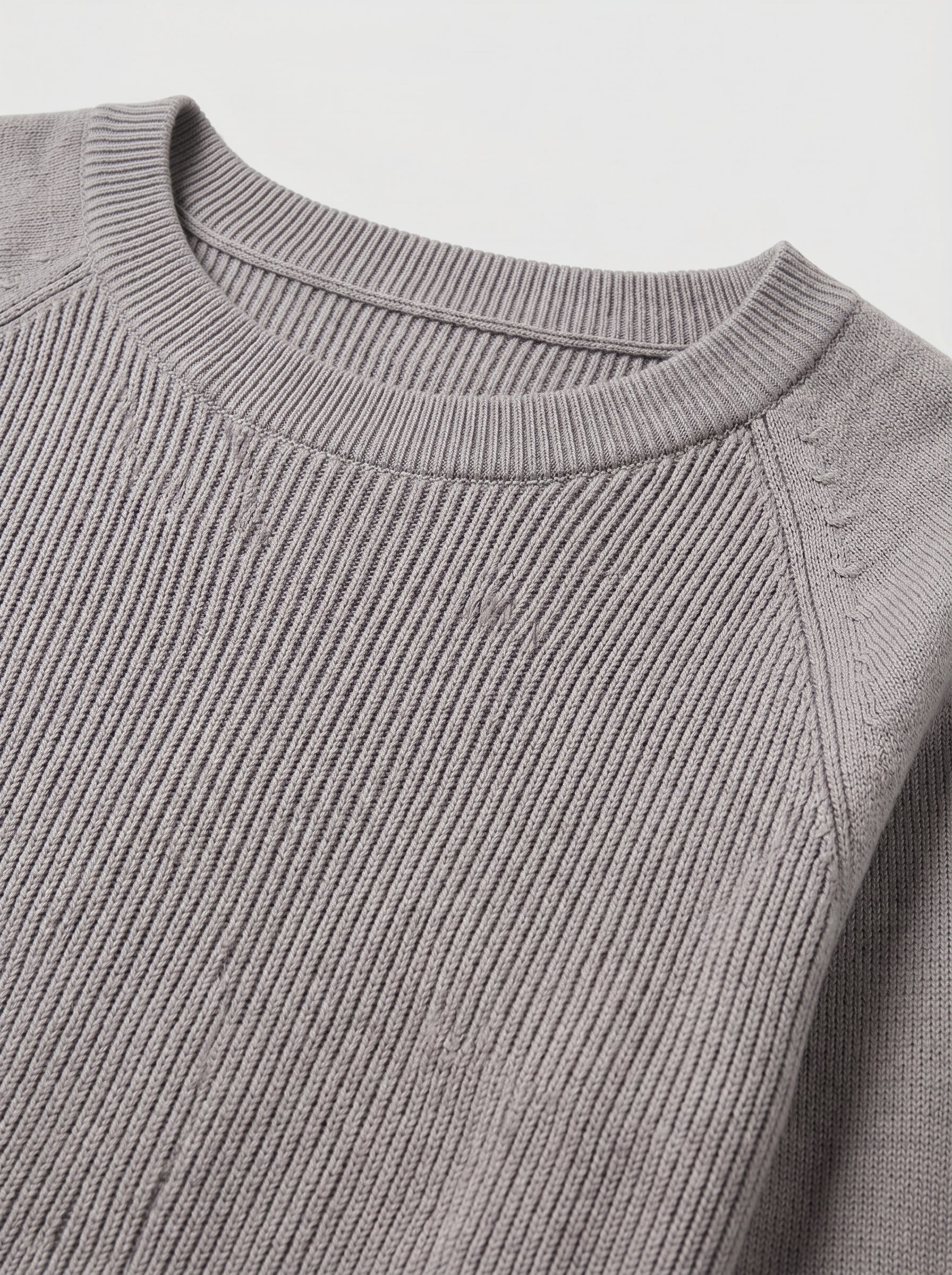 Women's Multi-Color Cashmere Sweater Dress — Grey