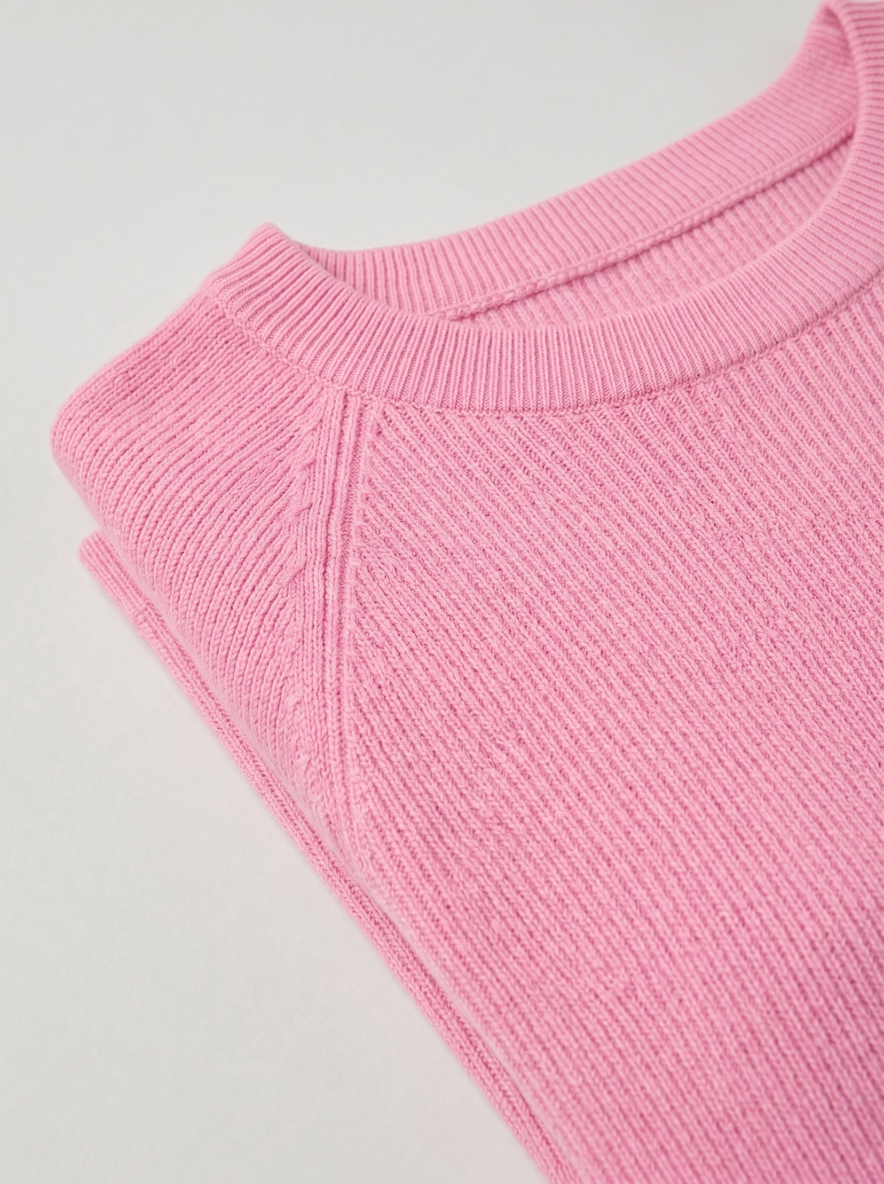 Women's Multi-Color Cashmere Sweater Dress — Pink