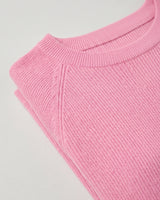 Women's Multi-Color Cashmere Sweater Dress — Pink
