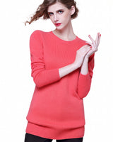 Women's Multi-Color Mid-Length Cashmere Dress