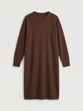 Women's Multi-Color Mid-Length Cashmere Dress
