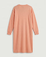 Women's Multi-Color Mid-Length Cashmere Dress — Peach
