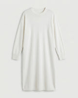 Women's Multi-Color Mid-Length Cashmere Dress — White