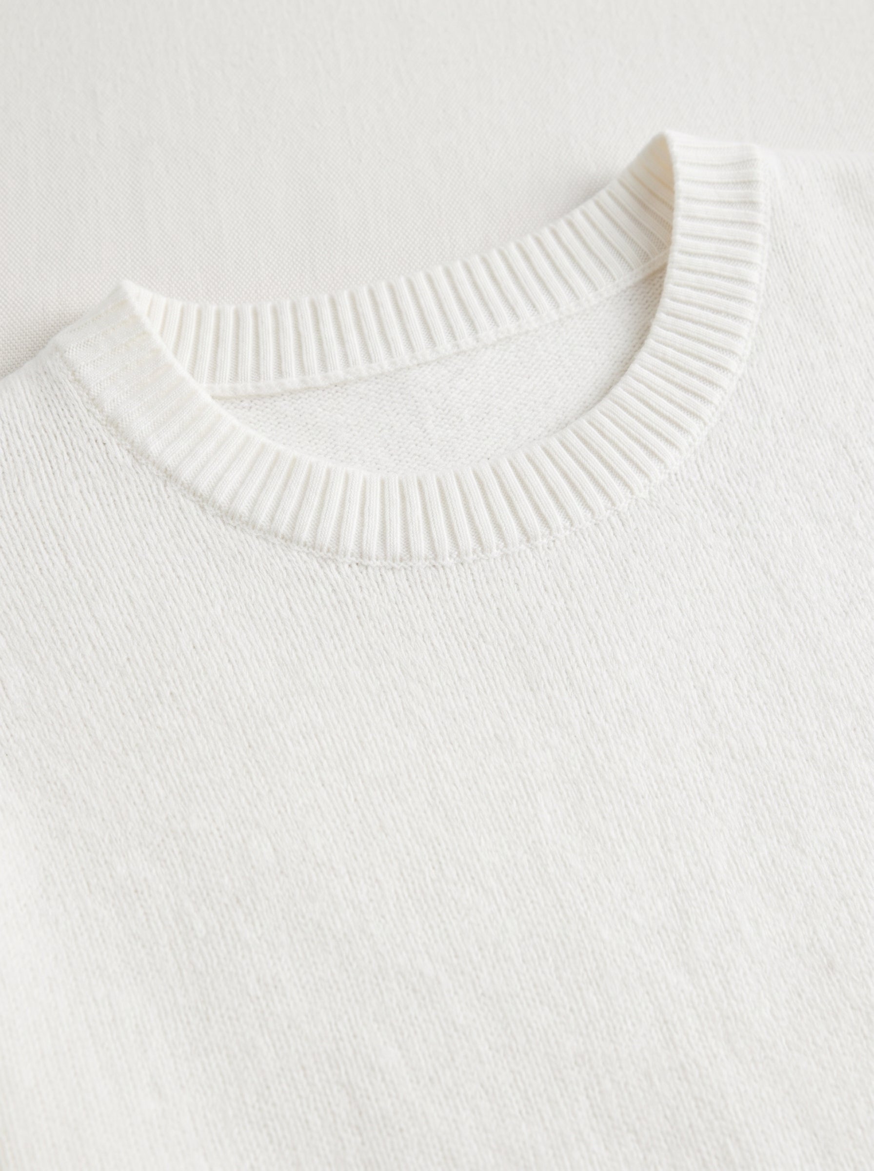 Women's Multi-Color Mid-Length Cashmere Dress — White