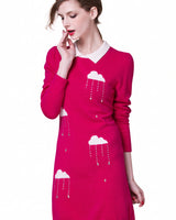 Women's Lapel Collar Cashmere Sweater