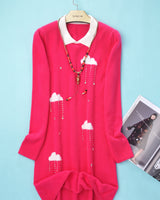 Women's Lapel Collar Cashmere Sweater