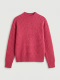 Women's Lapel Collar Cashmere Sweater