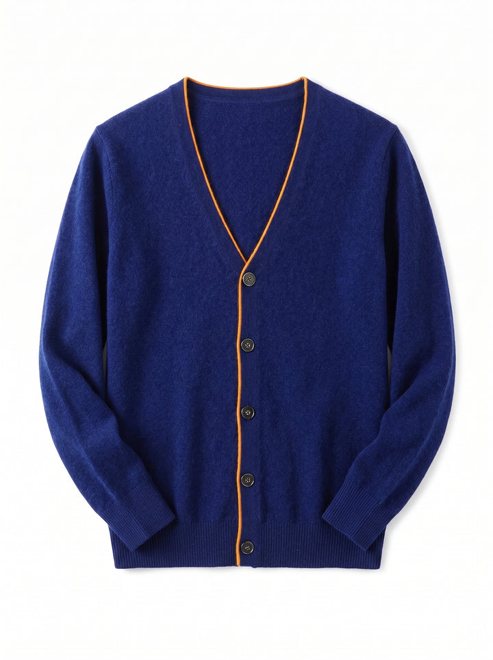 Men's V-Neck Cashmere Cardigan alternate view