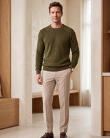 Raglan Crew Neck Sweater
