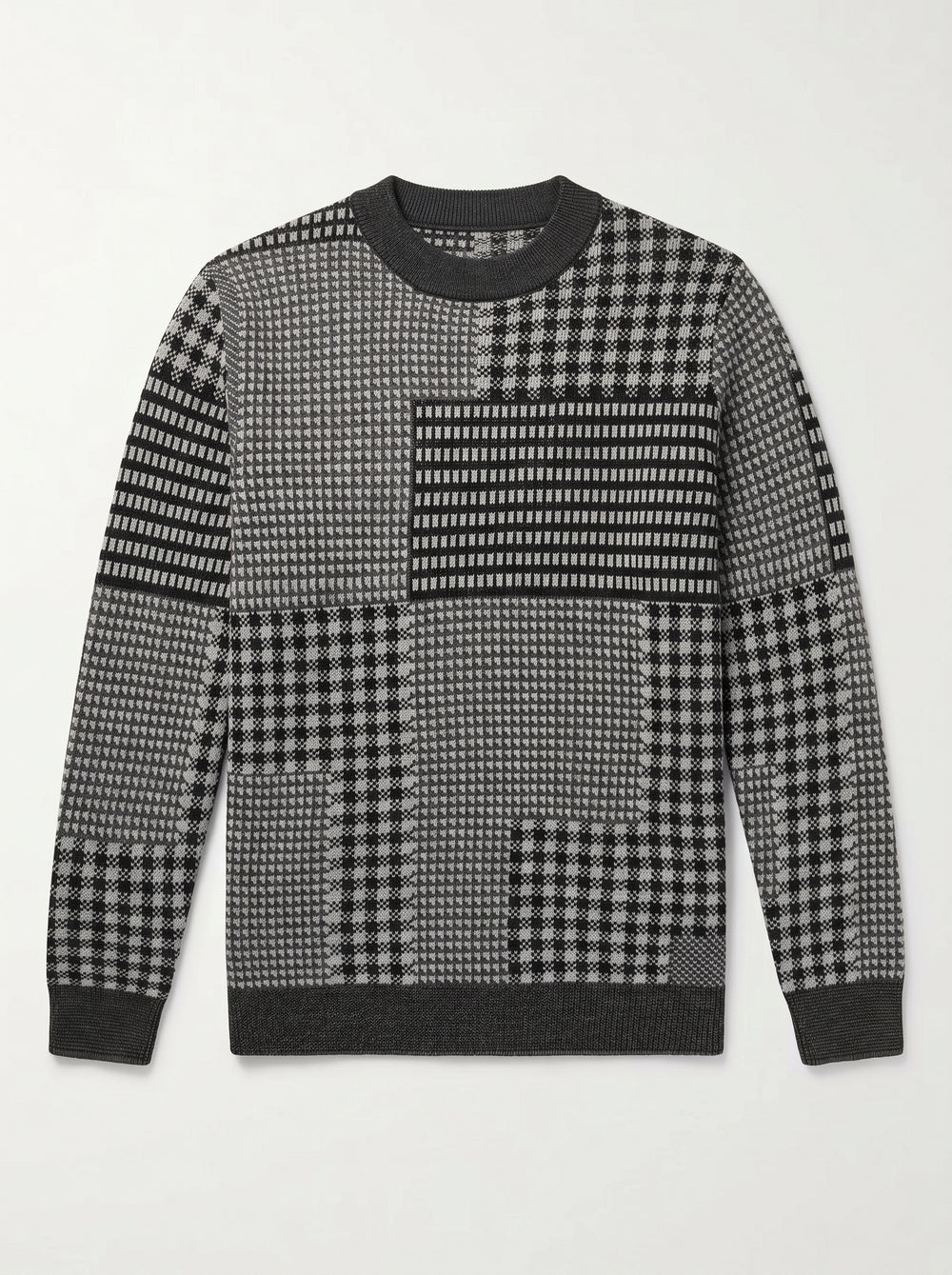 ZHILIFS | Men's Dark Grey Crew Neck Pullover — Dark Grey
