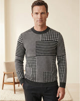 ZHILIFS | Men's Dark Grey Crew Neck Pullover — Dark Grey