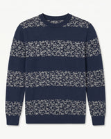 ZHILIFS | Men's Quarter Zip Mock Neck Pullover — Navy