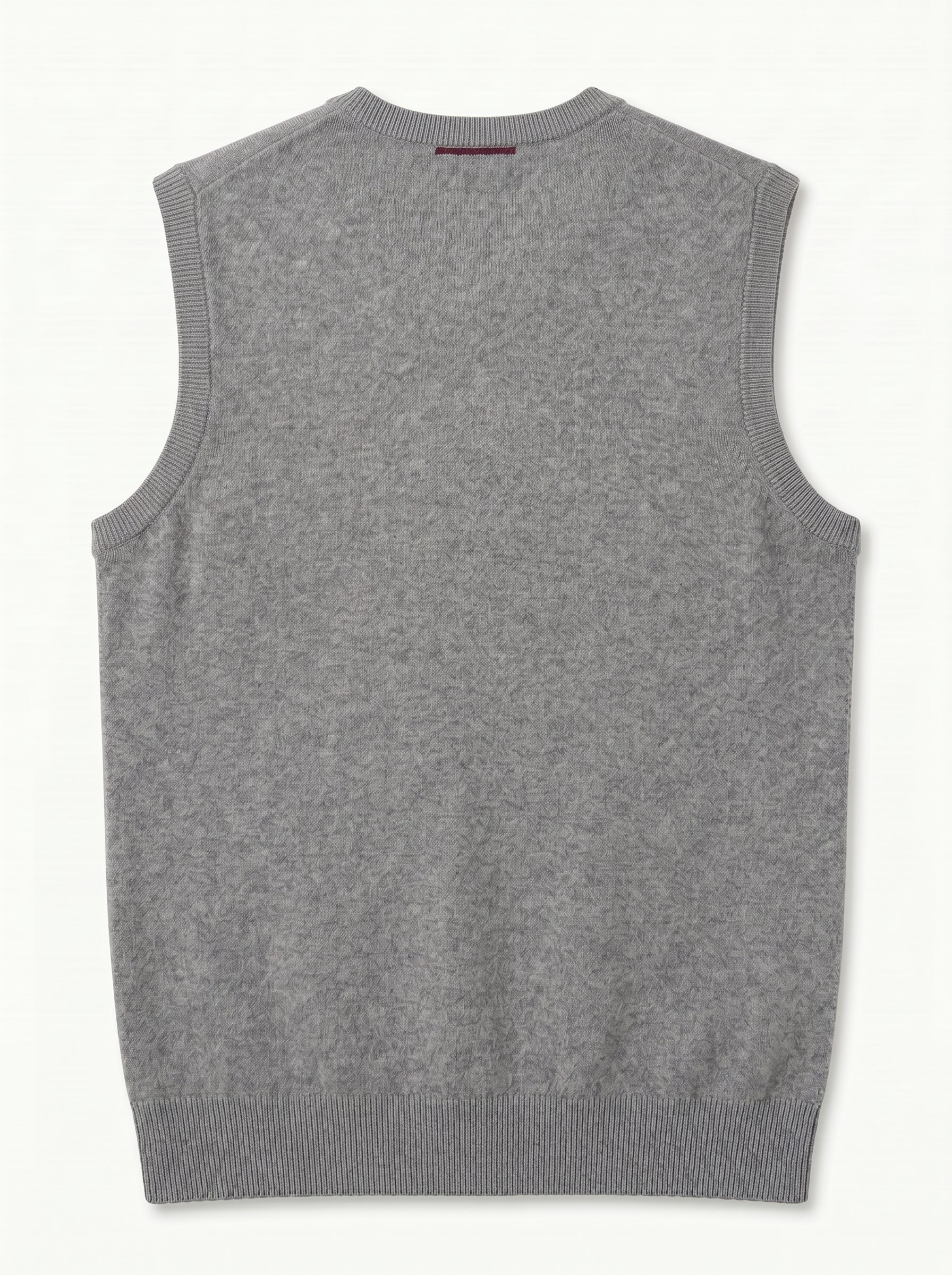 ZHILIFS | Men's V-Neck Sweater Vest — Grey