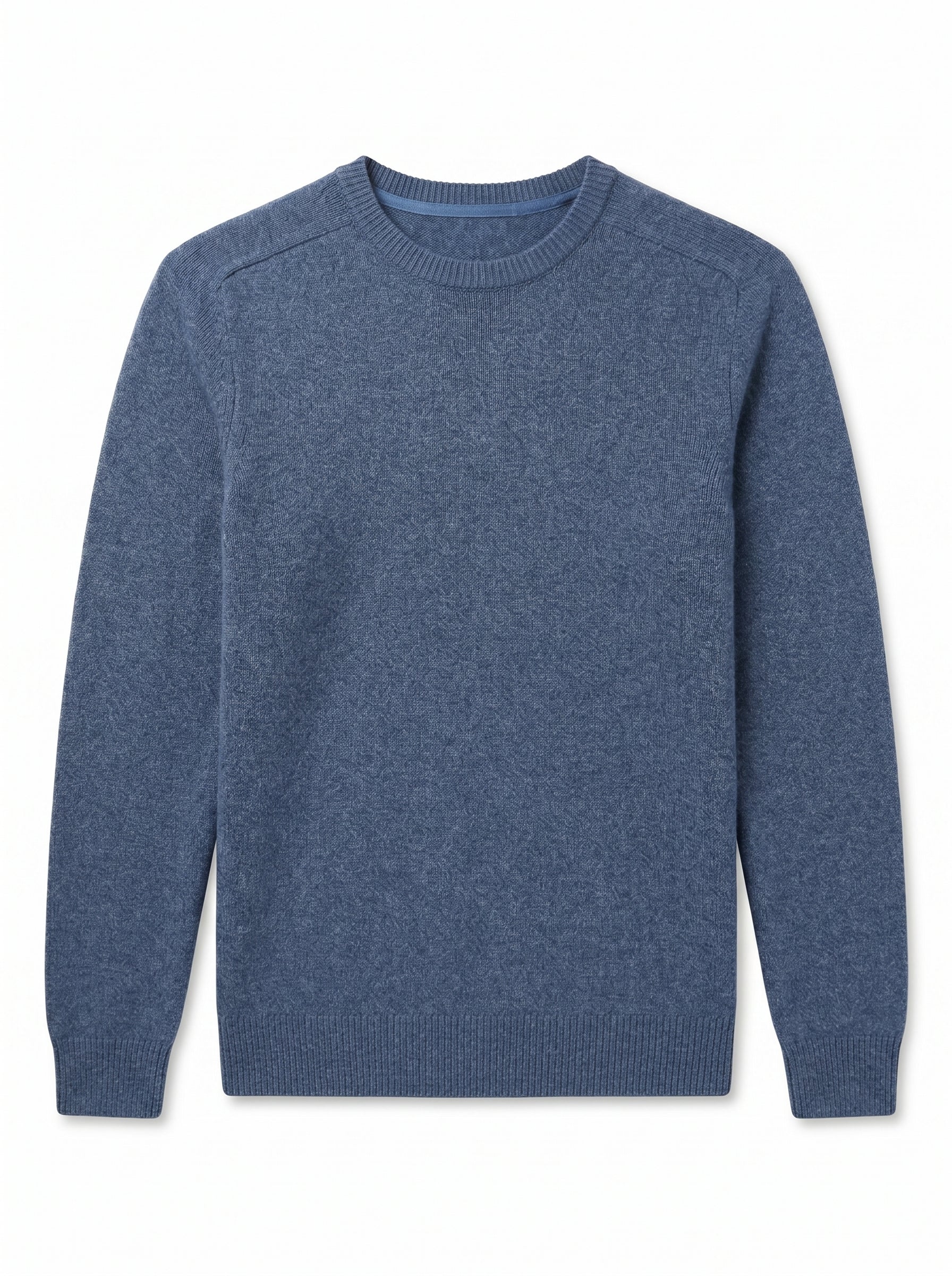 ZHILIFS | Men's Crew Neck Pullover — Blue