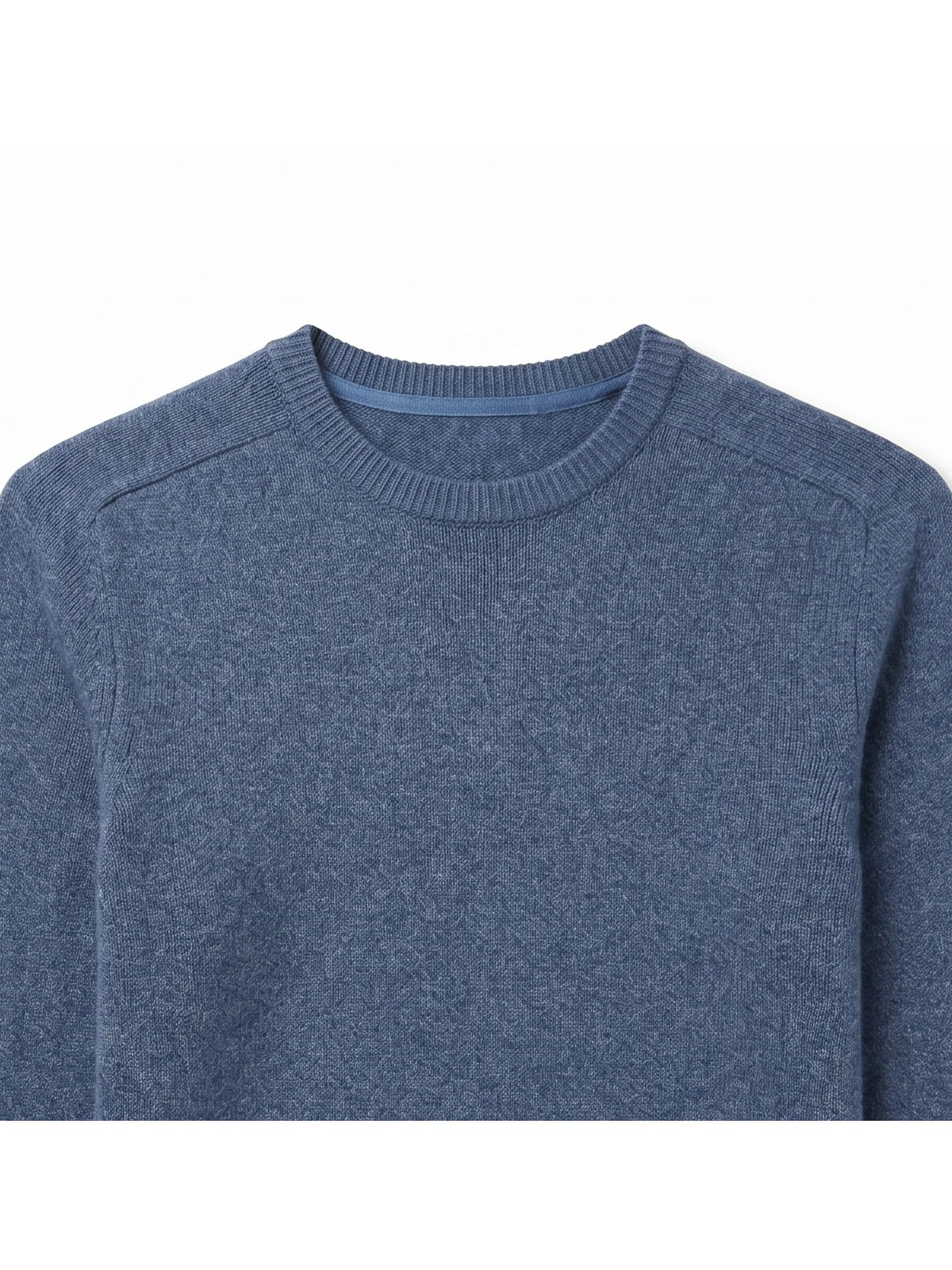 ZHILIFS | Men's Crew Neck Pullover — Blue