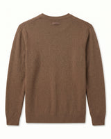 ZHILIFS | Men's Crew Neck Pullover — Brown