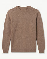 ZHILIFS | Men's Crew Neck Pullover — Camel