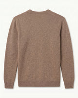 ZHILIFS | Men's Crew Neck Pullover — Camel