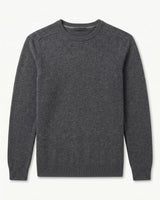 ZHILIFS | Men's Crew Neck Pullover — Dark grey