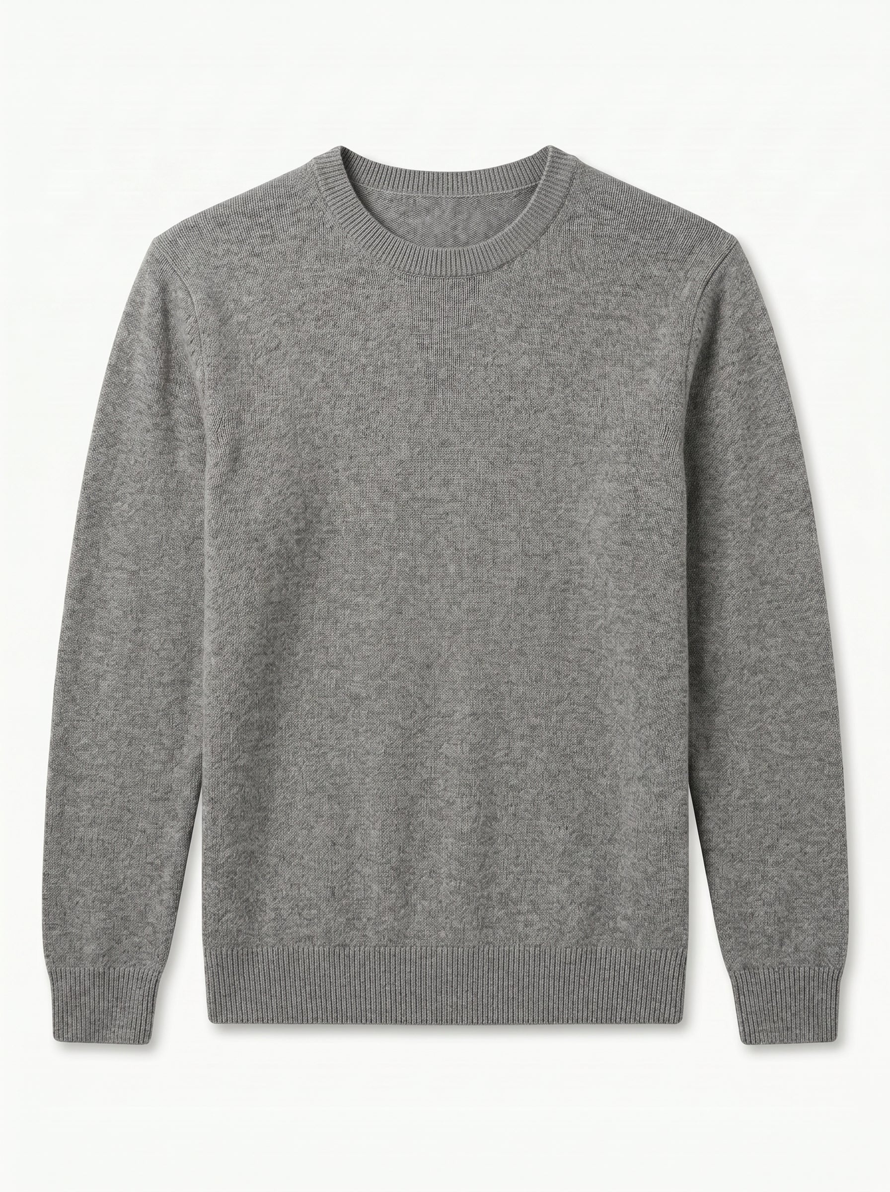 ZHILIFS | Men's Crew Neck Pullover — Grey