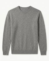 ZHILIFS | Men's Crew Neck Pullover — Grey