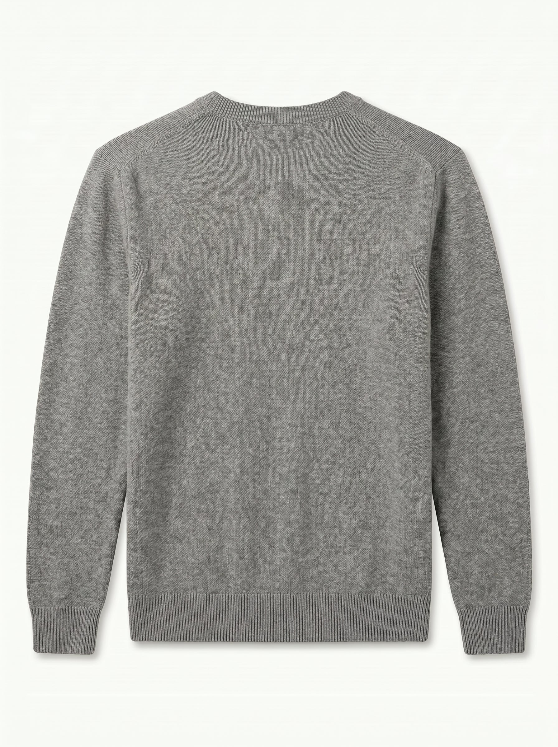 ZHILIFS | Men's Crew Neck Pullover — Grey