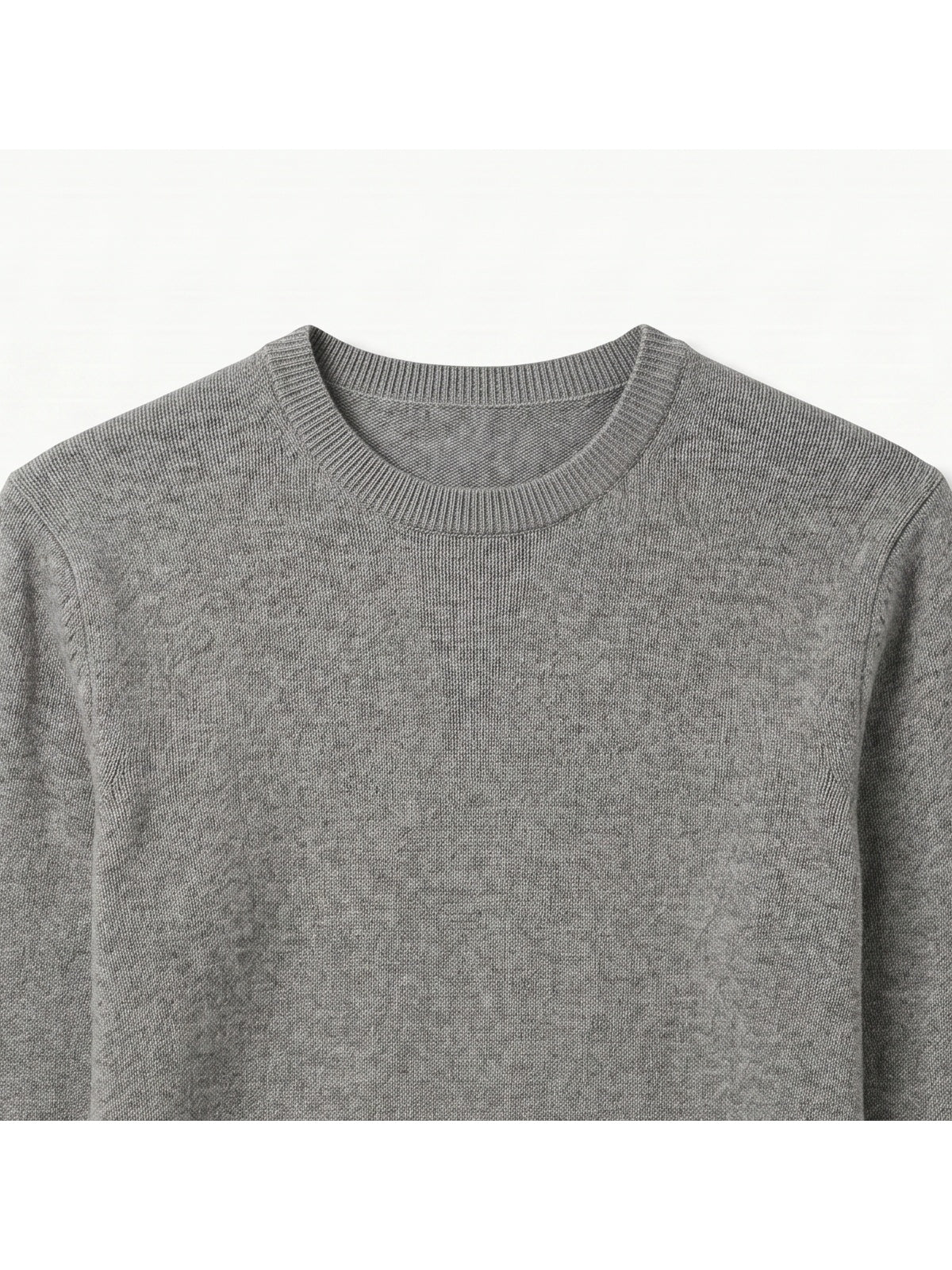 ZHILIFS | Men's Crew Neck Pullover — Grey