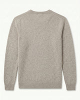 ZHILIFS | Men's Crew Neck Pullover — Light brown