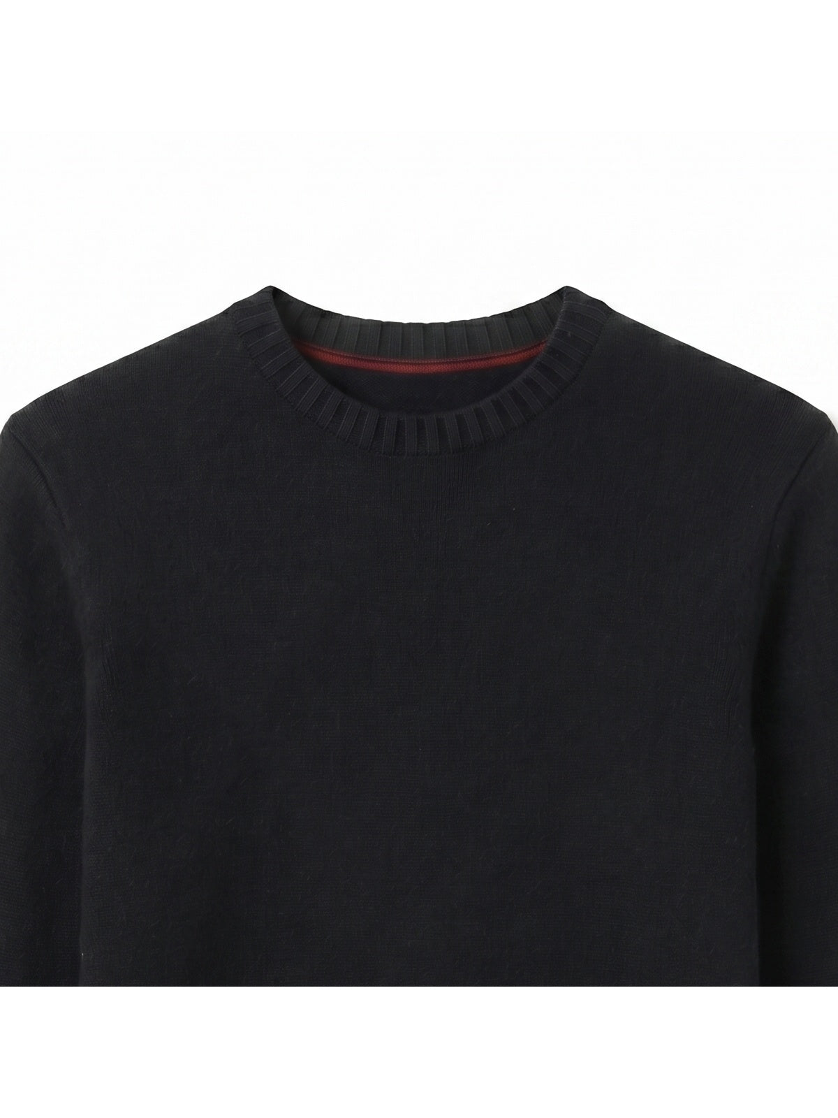 ZHILIFS | Men's Crew Neck Pullover — Black