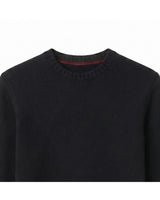 ZHILIFS | Men's Crew Neck Pullover — Black