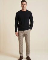 ZHILIFS | Men's Crew Neck Pullover — Black