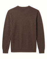 ZHILIFS | Men's Crew Neck Pullover — Brown