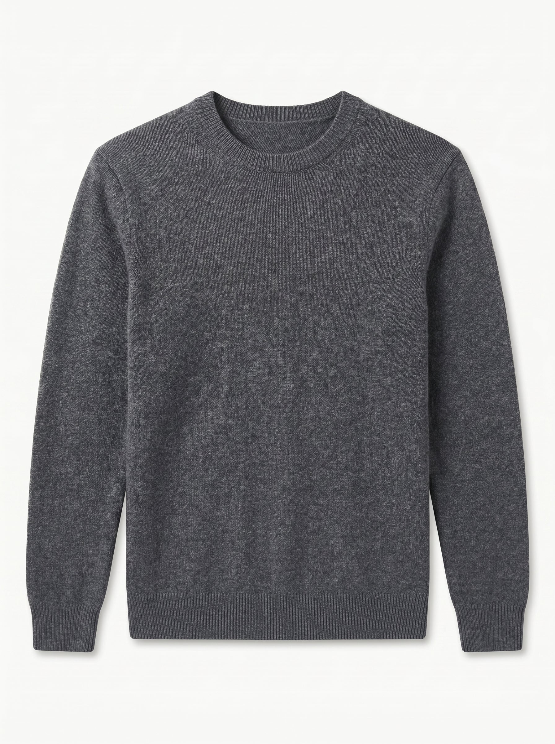 ZHILIFS | Men's Crew Neck Pullover — Dark grey